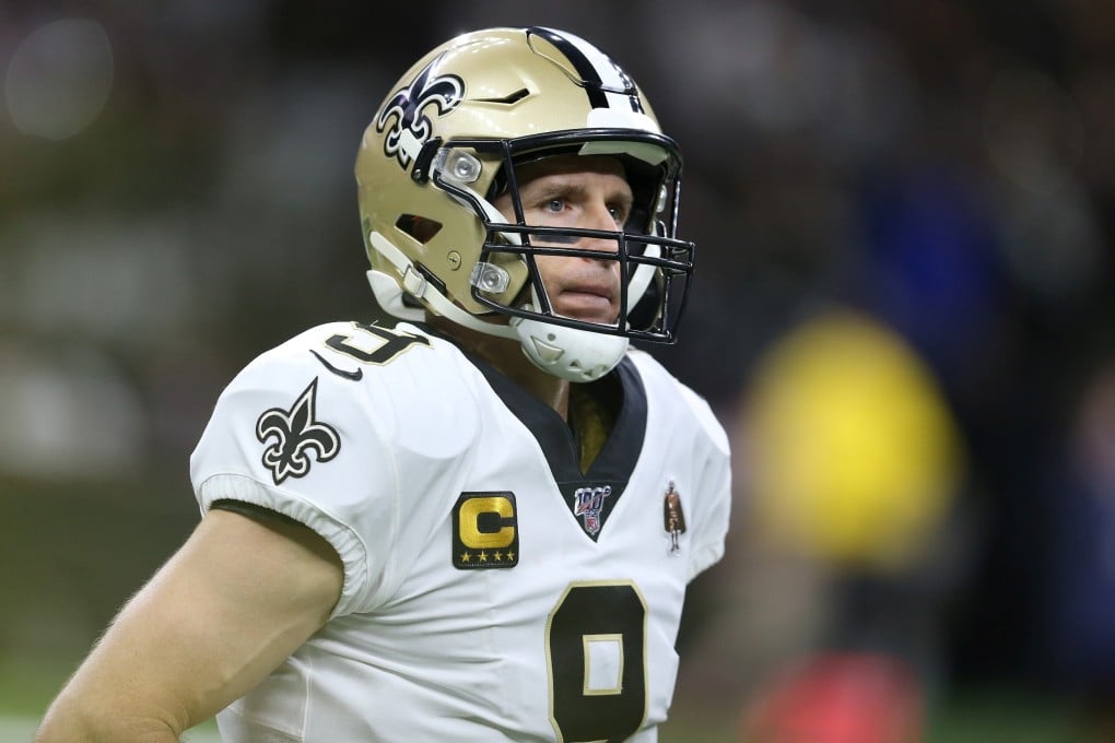 New Orleans Saints quarterback Drew Brees looks on before an NFC Wild Card playoff football game against the Minnesota Vikings at the Mercedes-Benz Superdome. Photo: USA Today