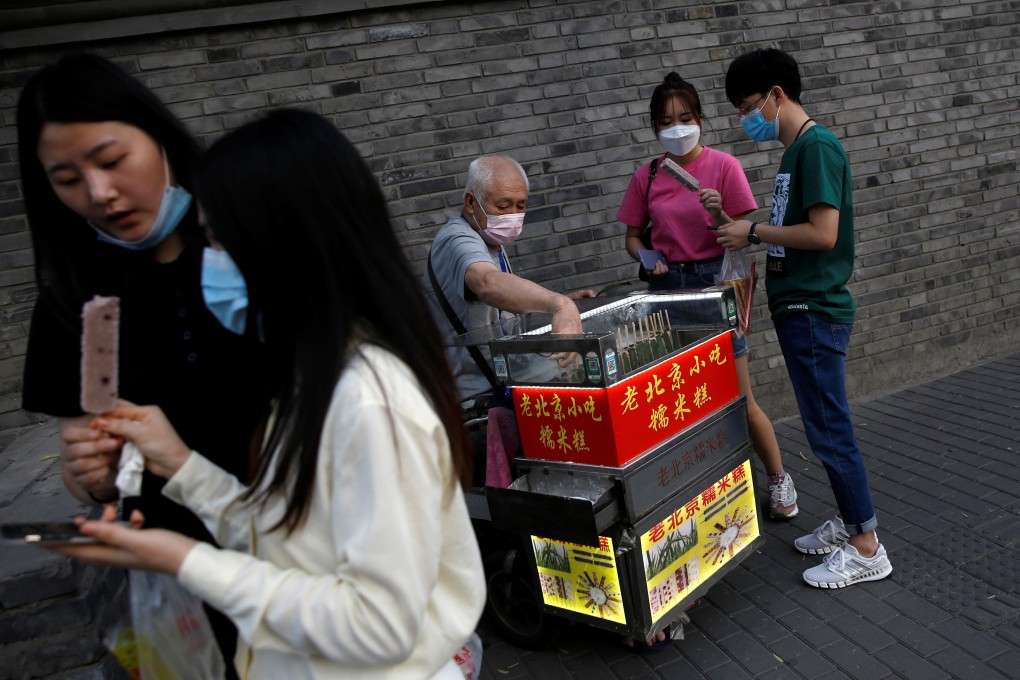 Beijing does not want to see more vendors on its streets. Photo: Reuters