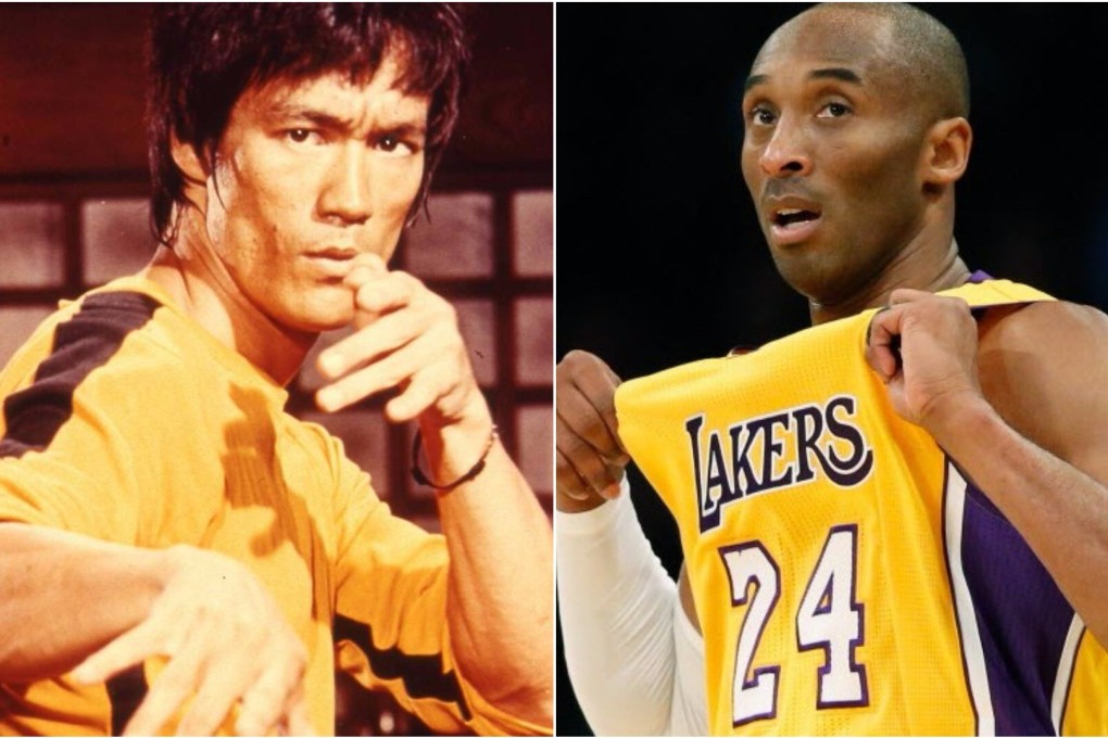 Martial arts superstar Bruce Lee (left) had a huge impact on NBA legend Kobe Bryant. Photo: Instagram
