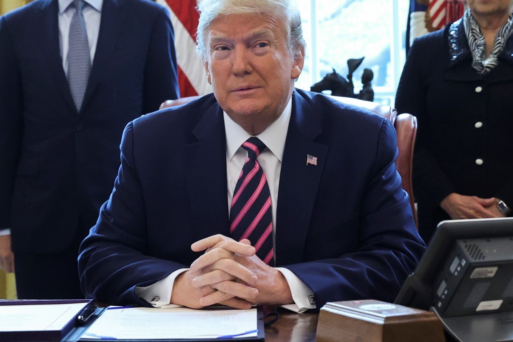 Even the US has resorted to universal basic income, and with President Donald Trump’s signature on the cheques. Photo: Reuters