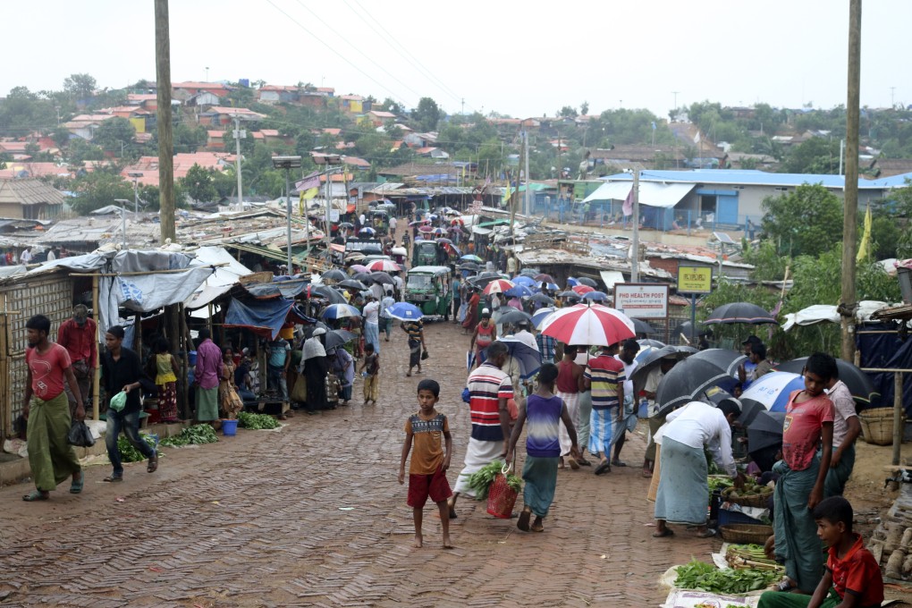 The Kutupalong Rohingya refugee camp in Cox’s Bazar, Bangladesh. Photo: AP