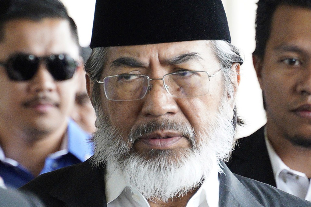 Former chief minister of Sabah state on Borneo island, Musa Aman, is seen at the Kuala Lumpur High Court in November 2018 after being arrested on corruption and money laundering charges, which have now been dropped. Photo: AP