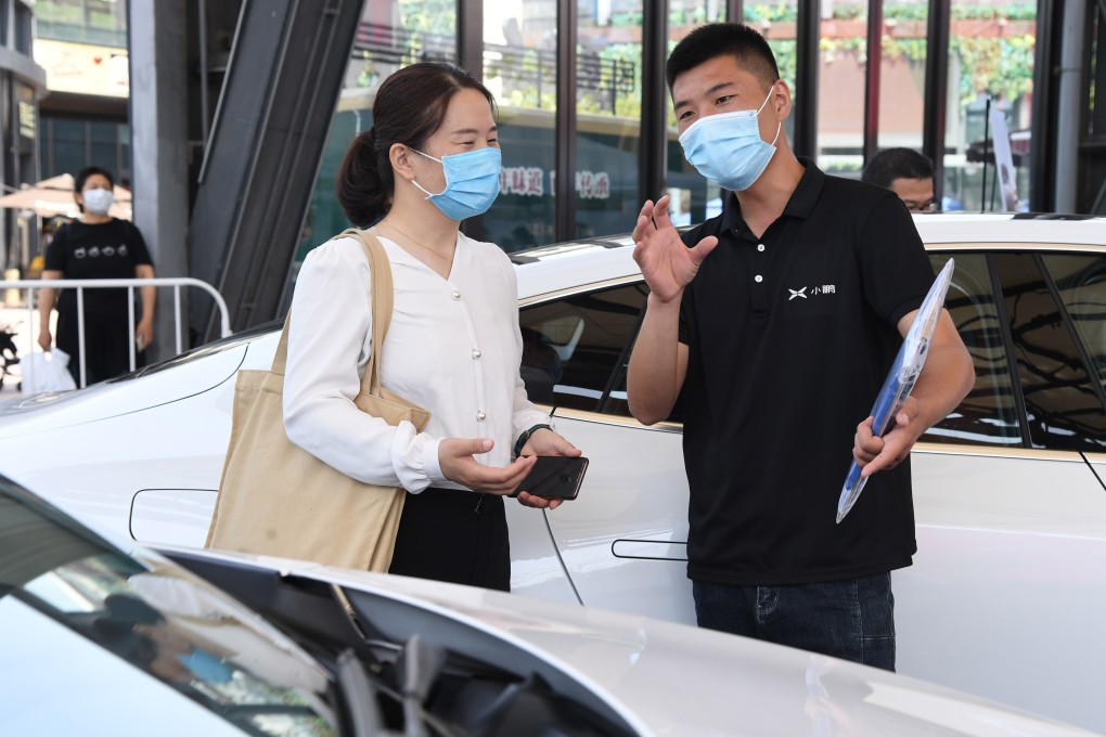 The pandemic exacerbated a sales slump that is in its third year, with an economic slowdown, trade tensions and stricter emission standards weighing on demand. Photo: Xinhua