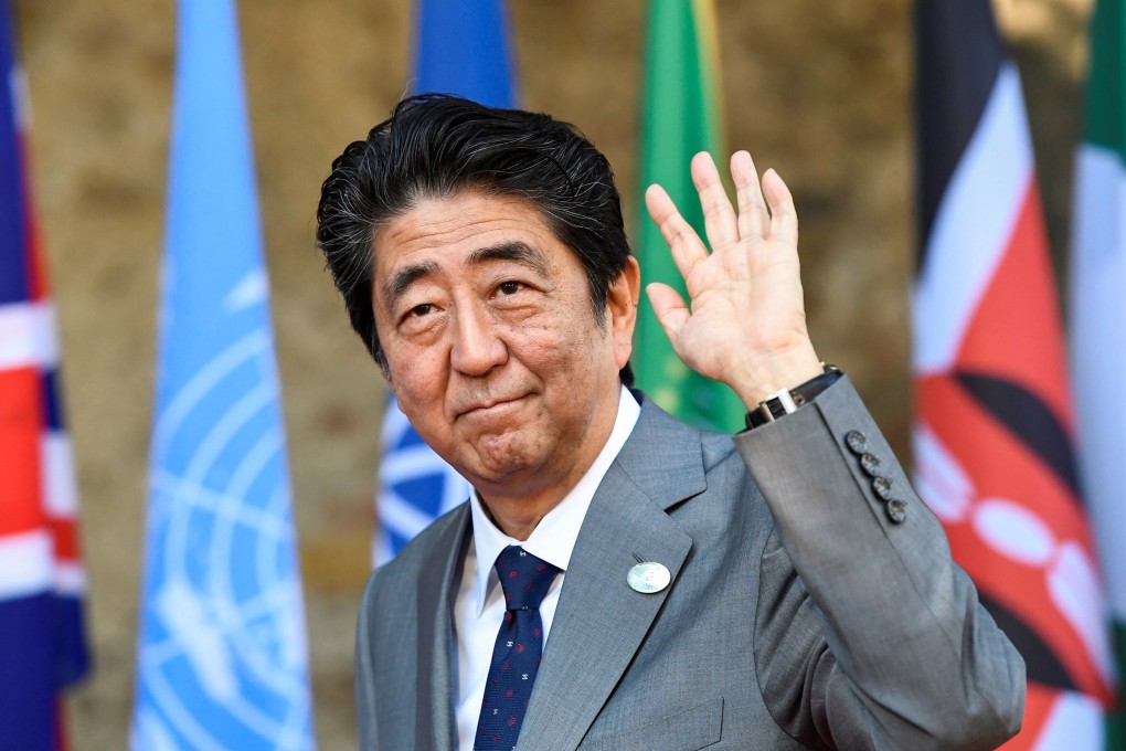 Japanese Prime Minister Shinzo Abe says Tokyo wants to take the lead on issuing a joint statement from the G7. Photo: Reuters