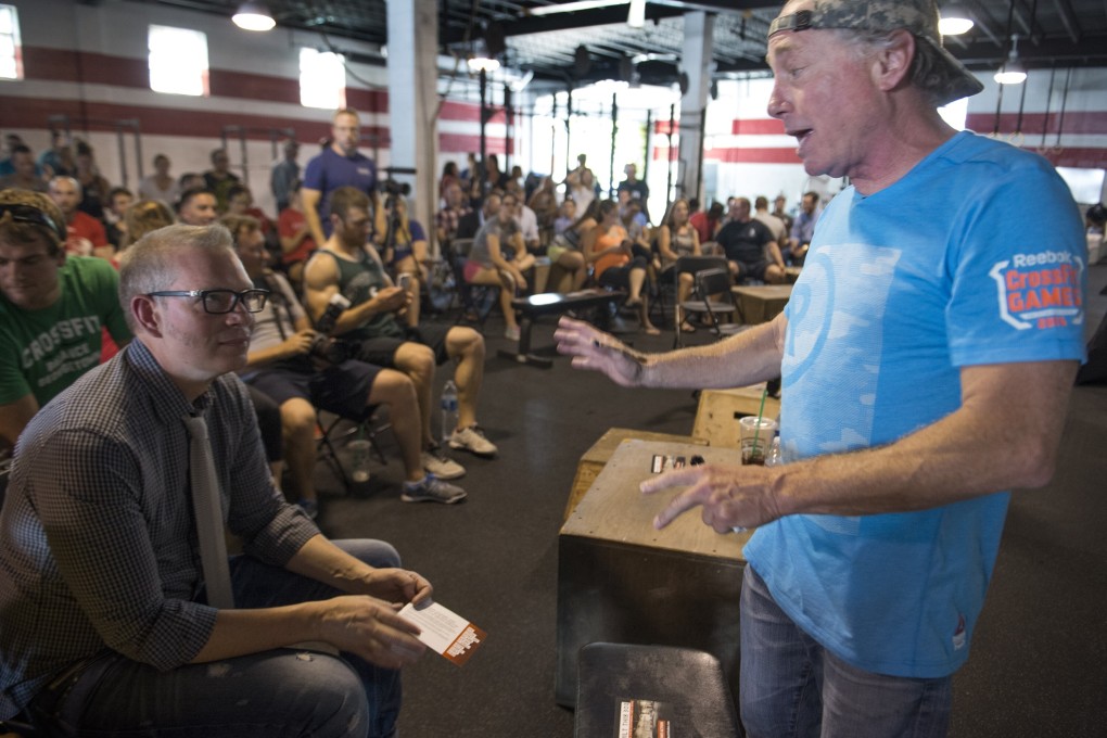 Greg Glassman (right) has resigned following a tweet about George Floyd and the coronavirus. Photo: Linda Davidson/The Washington Post via Getty Images