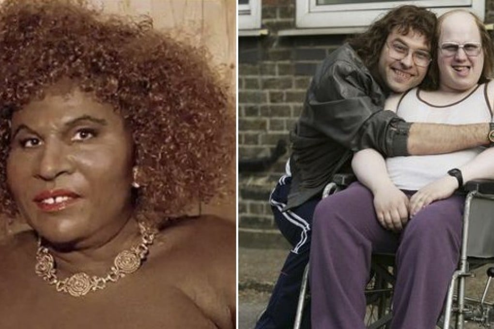 British comedy Little Britain was removed from several streaming services, including Netflix and the BBC’s iPlayer, over its repeated use of blackface. The series had characters like Desiree DeVere played by David Walliams (left). Photo: BBC
