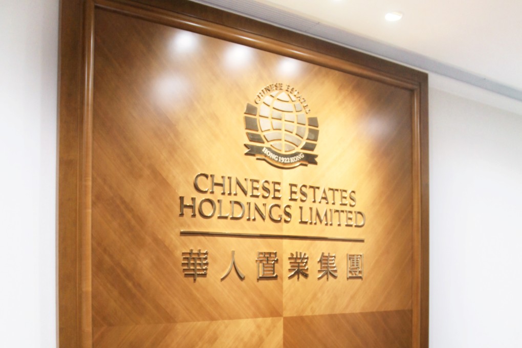 The ownership structure of Hong Kong-listed Chinese Estates Holdings has undergone a change. Photo: Handout
