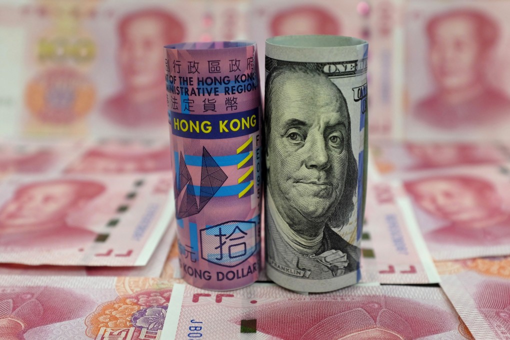 The Hong Kong dollar has repeatedly tested the upper end of its peg with the US dollar this year. Photo: Reuters