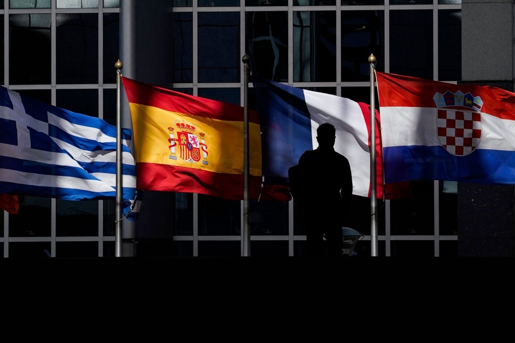 The European Parliament, in Brussels, Belgium. The parliament is working on a resolution calling for the European Union to take China to court over its moves on Hong Kong. Photo: AFP