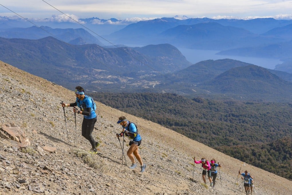 Getting more efficient uphill will improve your time overall, as you can then push on the downs and flats too. Photo: Patagonia Run