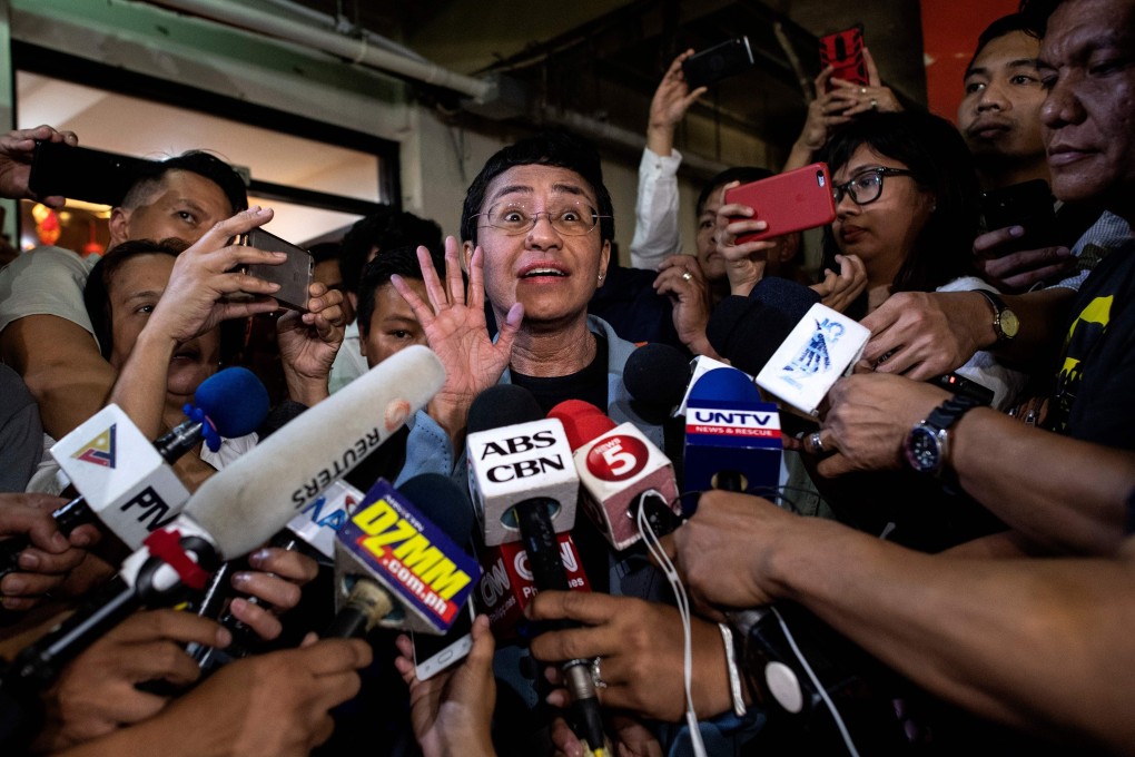 Philippine journalist Maria Ressa. Photo: AFP