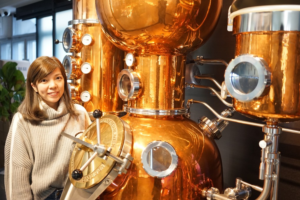 Dimple Yuen is co-founder of Two Moons Distillery in Chai Wan, which is Hong Kong’s first gin distillery. Yuen is just one of a number of women making a name for themselves in Asia’s drinks industry. Photo: Two Moons