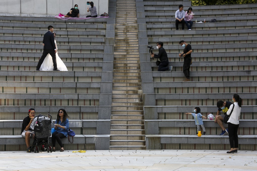 Social-distancing measures in Hong Kong are to be eased. Photo: Jonathan Wong