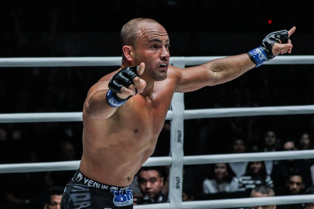 Eddie Alvarez celebrates his victory against Eduard Folayang. Photo: ONE Championship