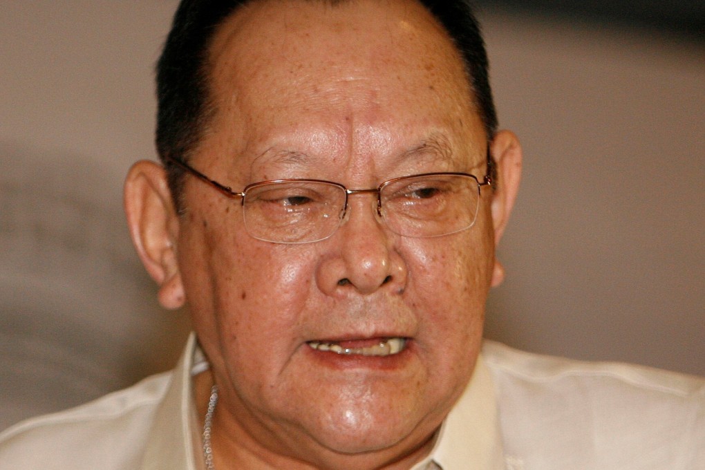 Eduardo Cojuangco, who served as chairman of San Miguel Corporation for decades, has died at the age of 85. The conglomerate’s core business was food and drink, but it had interests in power, mining, infrastructure and property. Photo: Reuters