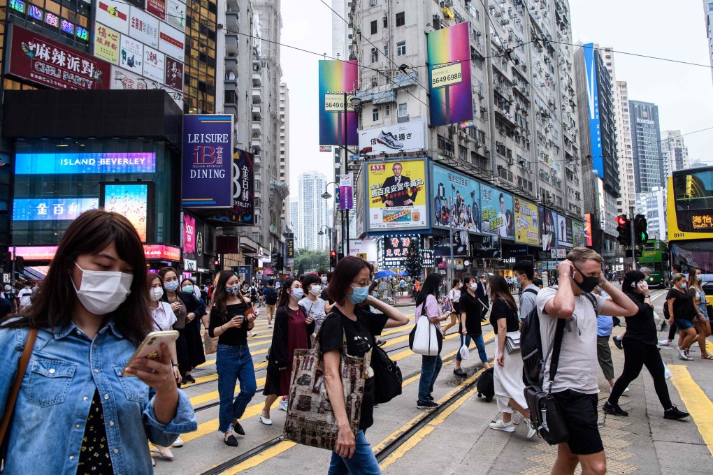 Hong Kong’s economy has taken a severe beating because of the coronavirus pandemic. Photo: AFP