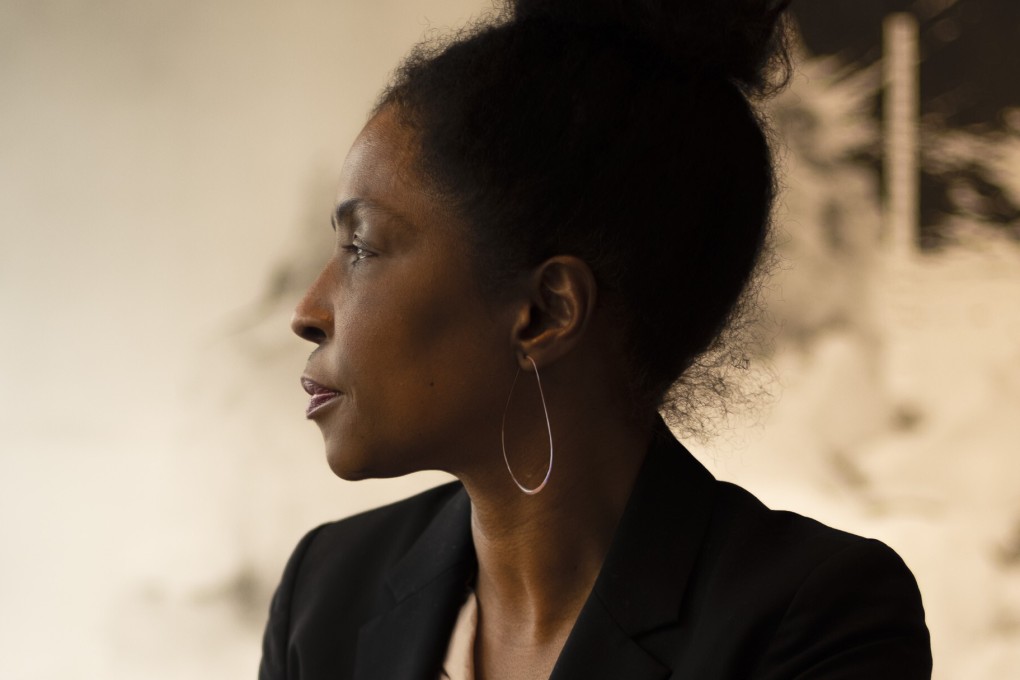 American artist Lorna Simpson, whose first solo exhibition in China opened this week in Hong Kong. Photo: James Wang