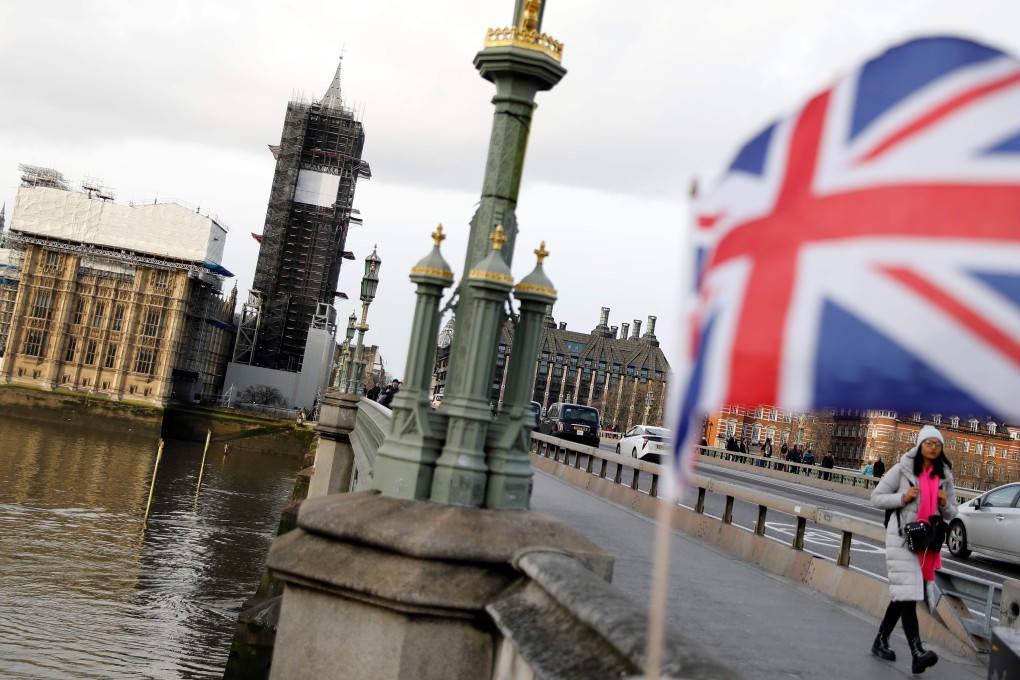 The Union flag flutters in front of Britain’s houses of parliament on December 16, 2019. Having opted to leave the European Union, Britain has the opportunity to explore new paths. Photo: AFP