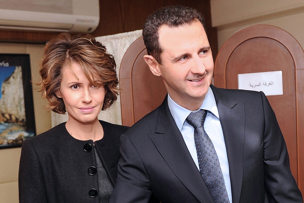 Syrian president Bashar al-Assad and his wife Asma pictured in February 26, 2012. File photo: EPA