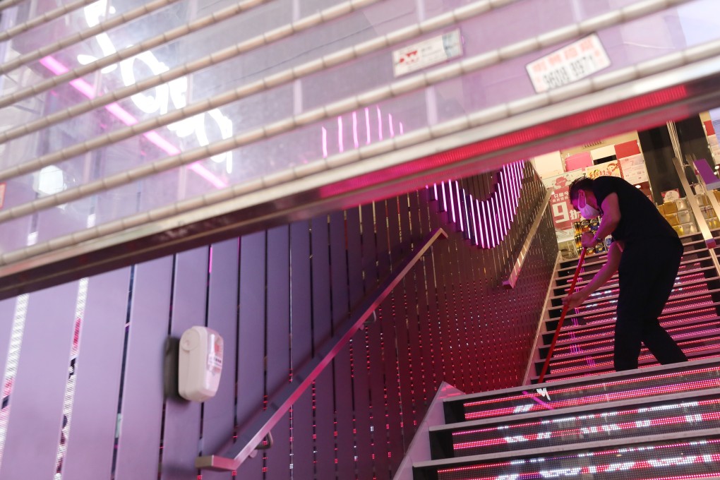 View of a Sasa shop in Causeway Bay, Hong Kong, which was closed in February because of the coronavirus outbreak. The city’s biggest cosmetics retailer has terminated 51 stores since March 2018 amid falling sales. Photo: Nora Tam