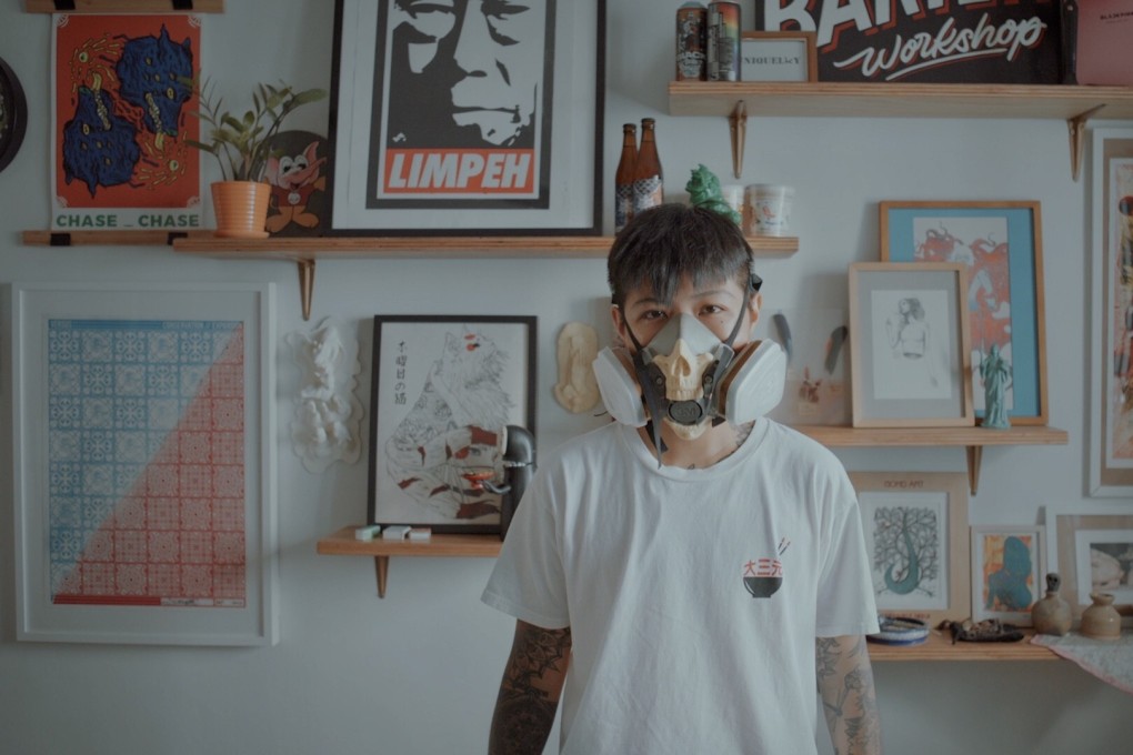 Visual artist Samantha Lo was arrested in 2012 for vandalism in Singapore. Her journey is captured in an episode of “Living in SIN”, which sheds light on a number of issues in Singapore. Photo: Handout