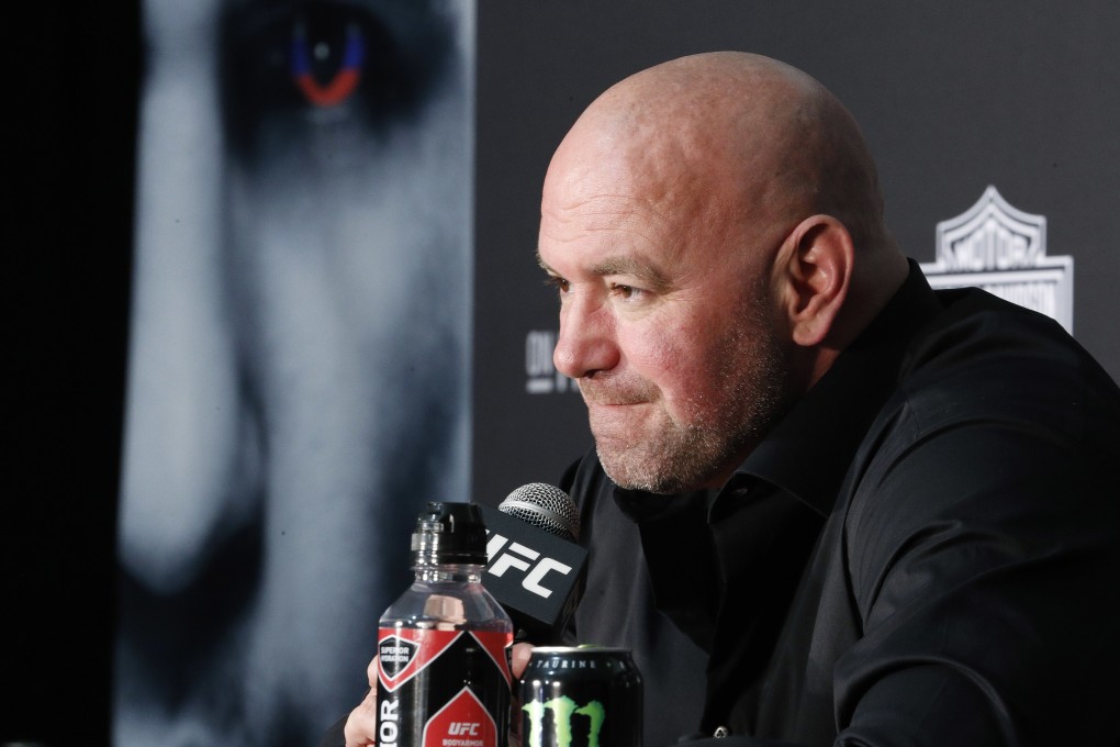 Dana White helps sets the tone of the UFC through his appearances before the media. Photo: AP