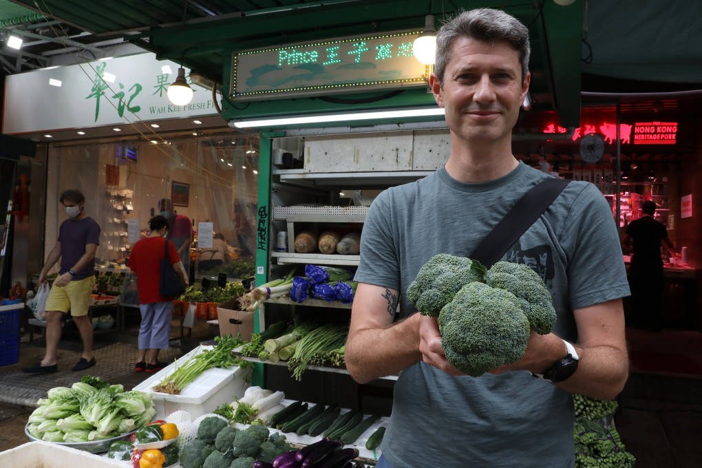 Julien Schneider has eaten a lot more vegetables since being on the keto diet. Photo: Dickson Lee