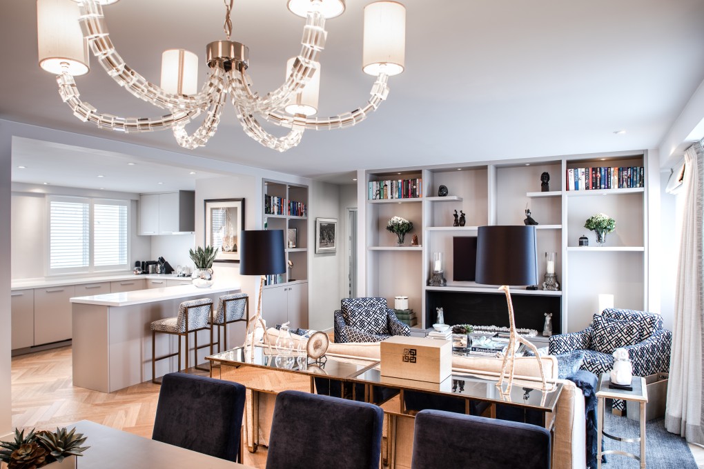 Simon and Tracy de Courcy Hughes’ Pok Fu Lam flat, designed by Nicole Cromwell. Photography: Eugene Chan