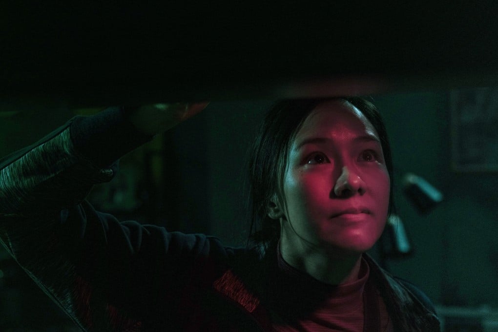 Karena Lam in a still from Legally Declared Dead (category IIB, Cantonese), directed by Yuen Kim-wai. Carlos Chan and Anthony Wong co-star.