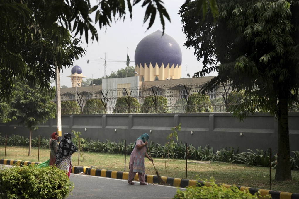 The Pakistan High Commission in New Delhi. Photo: AP
