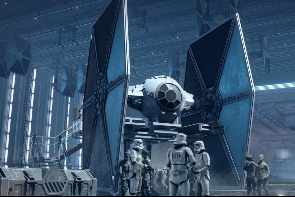 A screenshot of the new Star Wars: Squadrons game by Electronic Arts. The video games company is hoping to build more social interaction into games. Photo: Electronic Arts/DPA