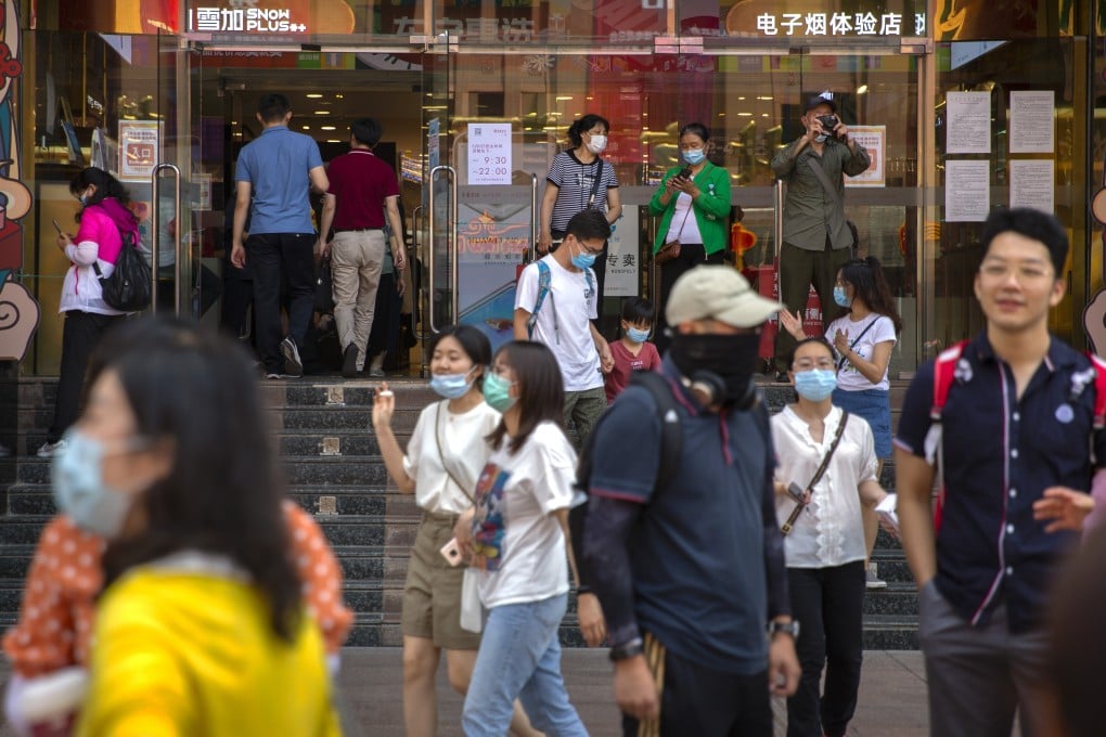 China’s economy will grow 1 per cent in 2020, better than other major economies like the United States and the European Union, the IMF says. Photo: AP