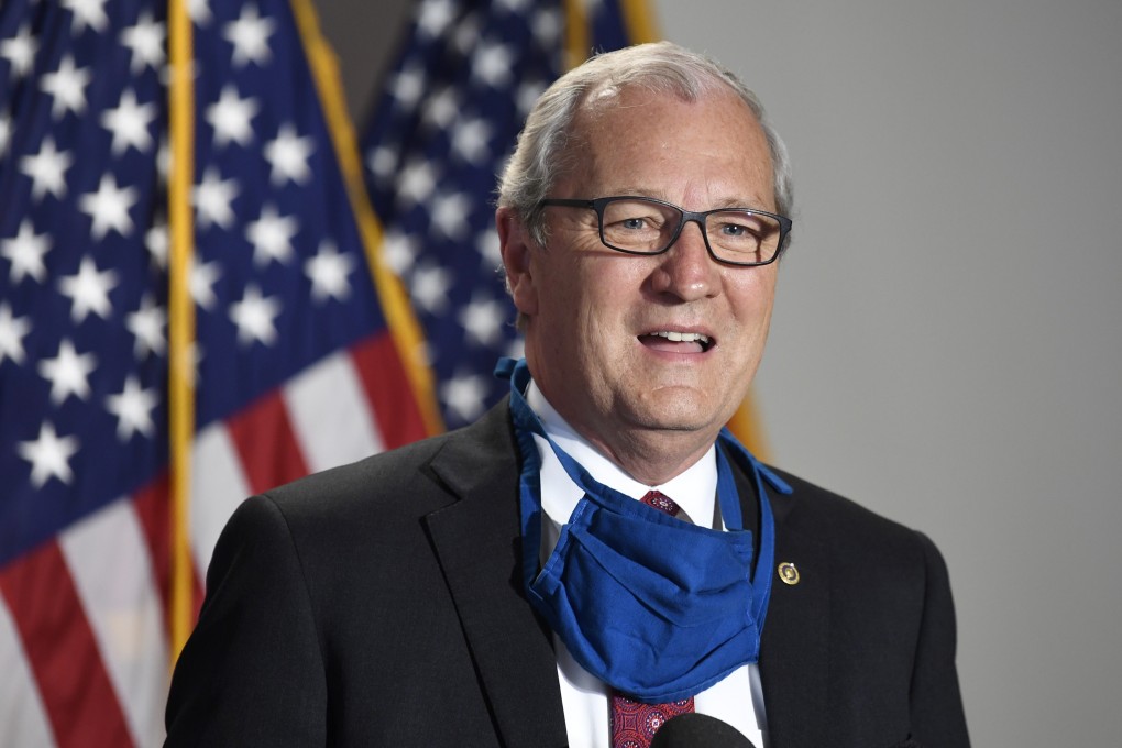 Senator Kevin Cramer talks to reporters on Capitol Hill on June 9. Photo: AP
