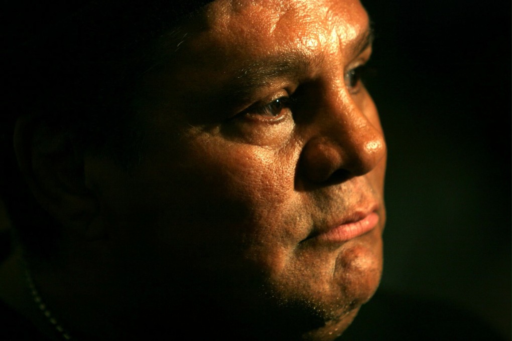Roberto Duran, former four-time world welterweight boxing champion, has tested positive for coronavirus. Photo: AP