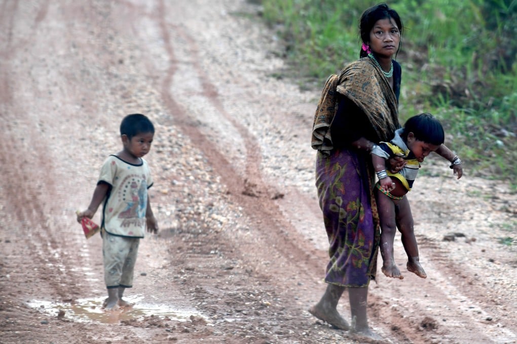 The Indonesian Orang Rimba tribe practises quarantine as part of its traditional customs, and extended it to deal with the coronavirus pandemic. Photo: AFP
