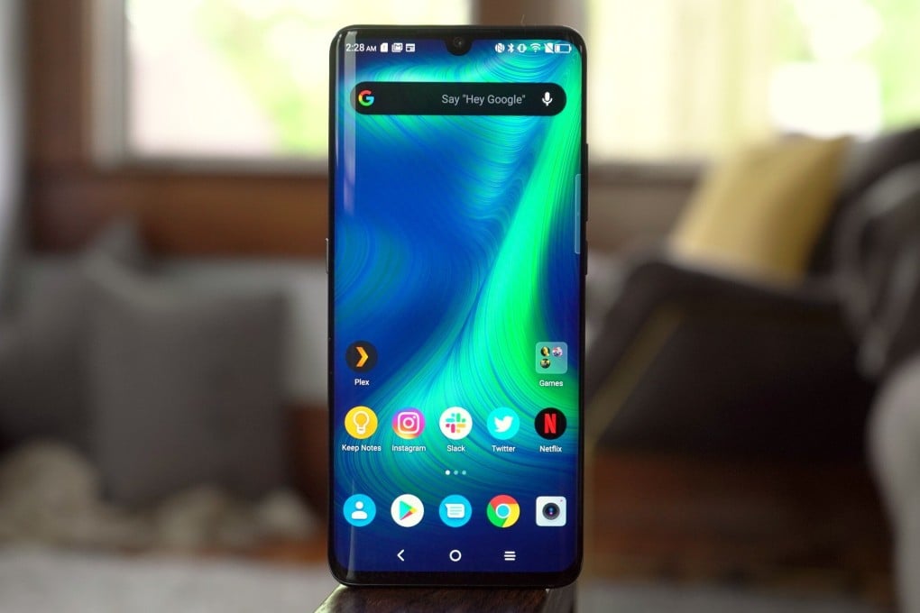 TV manufacturer TCL’s 10 Pro is an Android smartphone with a great, stand-out screen that works perfectly for watching Netflix. Photo: TCL