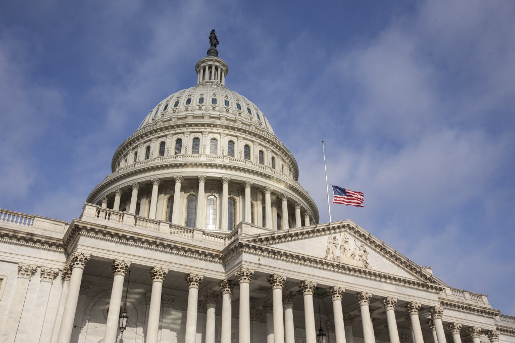 The US Senate on Thursday unanimously passed legislation that would impose mandatory sanctions on individuals and companies the United States deems to have impinged on Hong Kong’s autonomy. Photo: EPA-EFE