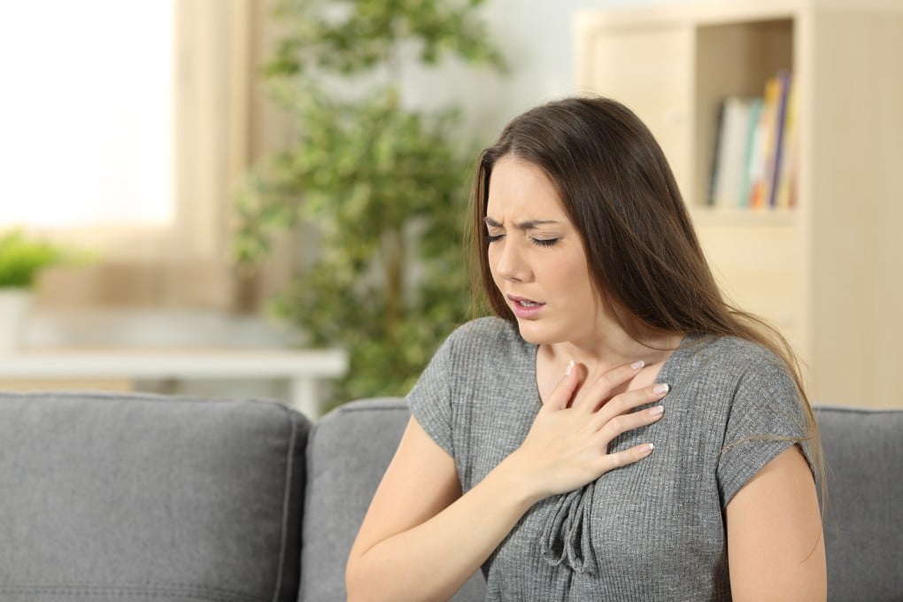 Breathing difficulties are among the symptoms of anaphylaxis. Photo: Shutterstock