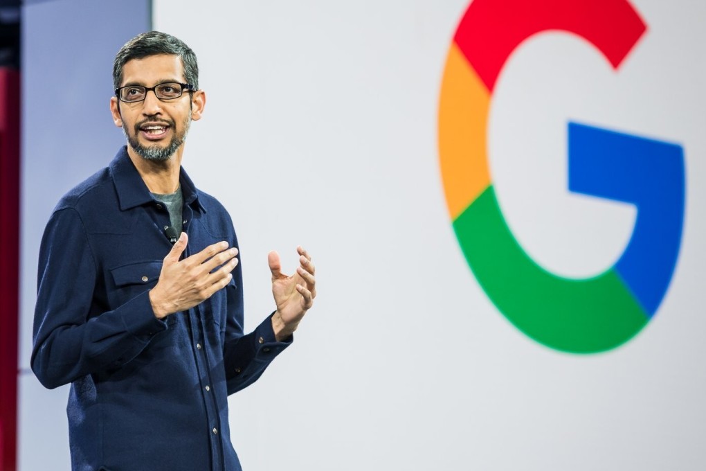 Sundar Pichai, CEO of Alphabet, which owns Google. Photo: Twitter