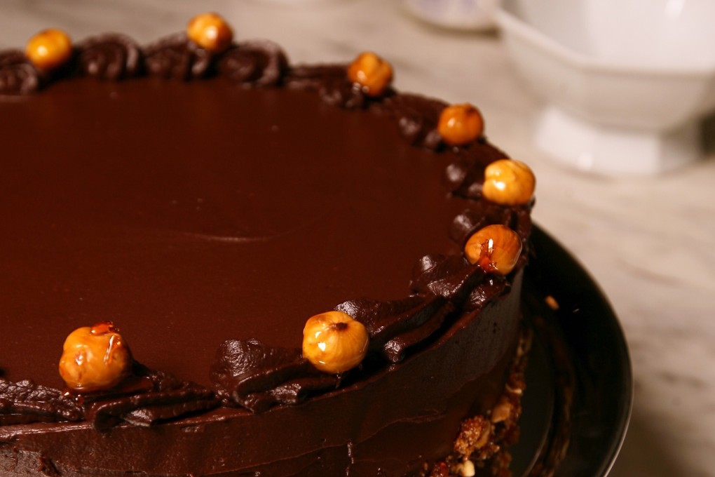 Susan Jung’s three-layer chocolate cake. Photo: Jonathan Wong. Stying: Vivian Herijanto