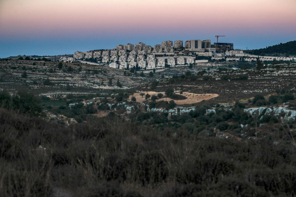The Israeli settlement of Efrat, on the southern outskirts of Bethlehem in the occupied West Bank. Photo: AFP