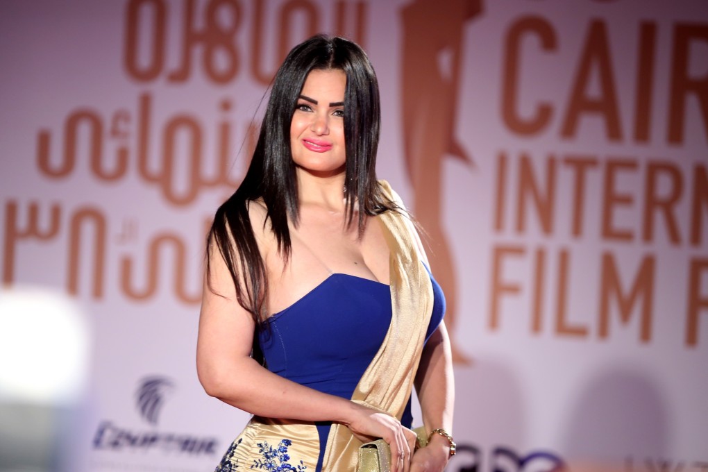 Egyptian celebrity Sama el-Masry was sentenced to three years in prison. Photo: AFP