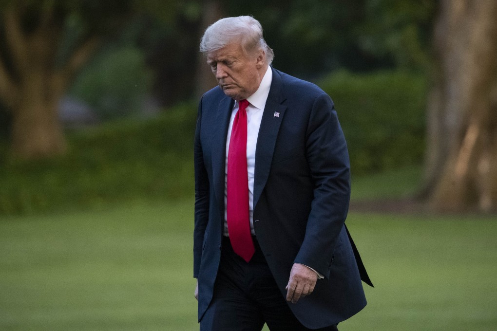 In the week since his Tulsa rally, US President Donald Trump has grudgingly conceded that he’s behind, according to three people who are familiar with his thinking. Photo: AP