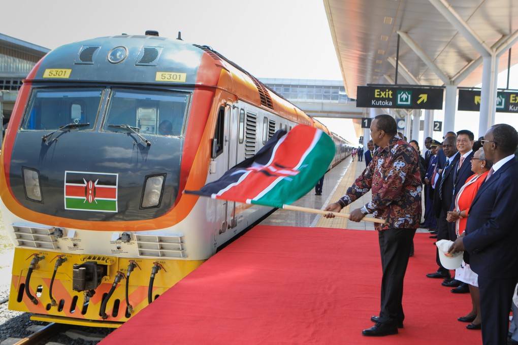 China Exim Bank has funded the belt and road project of a Standard Gauge Railway passenger train from Mombasa to Naivasha in Kenya but is now demanding a commercial viability study before releasing money to fund the link to Malaba. Photo: EPA-EFE