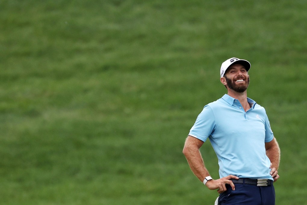 Dustin Johnson claimed his first win in over a year at the Travelers Championship at TPC River Highlands in Cromwell, Connecticut. Photo: AFP