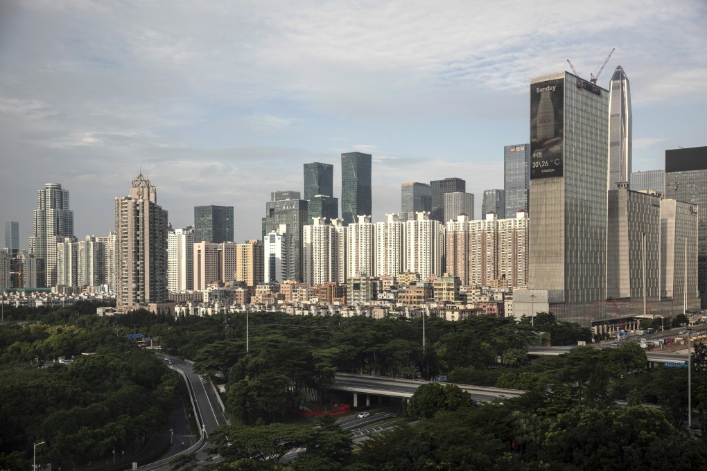 Buildings in Shenzhen in southern China on Sunday, Aug. 4, 2019. Photo: Bloomberg