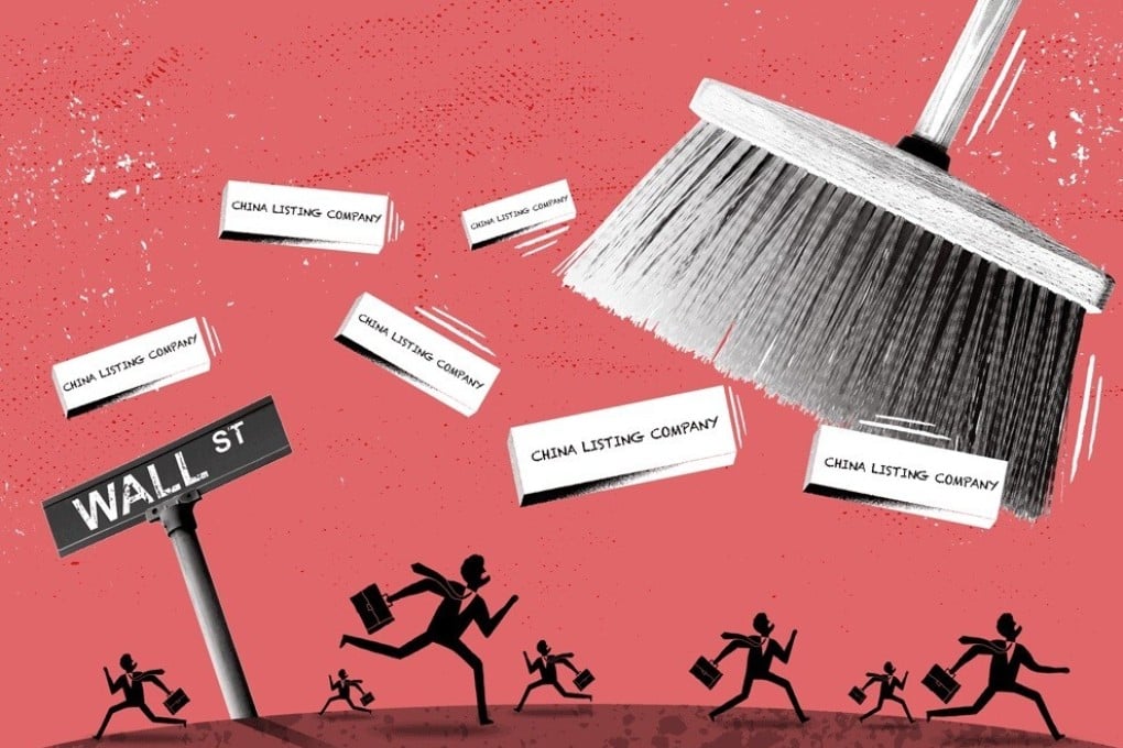 The Holding Foreign Companies Accountable Act would require foreign companies to submit audits for inspection, which Beijing has long refused to do. Illustration: Dennis Yip