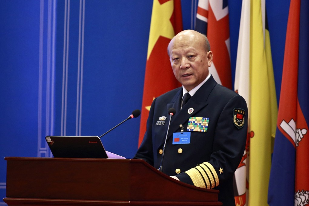Former naval commander Wu Shengli served during a period rapid expansion in the Chinese navy. Photo: Reuters
