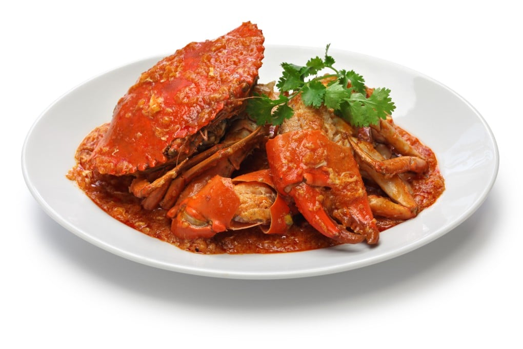 Chilli crab is a Southeast Asian seafood dish that originated from Singapore. Photo: Shutterstock