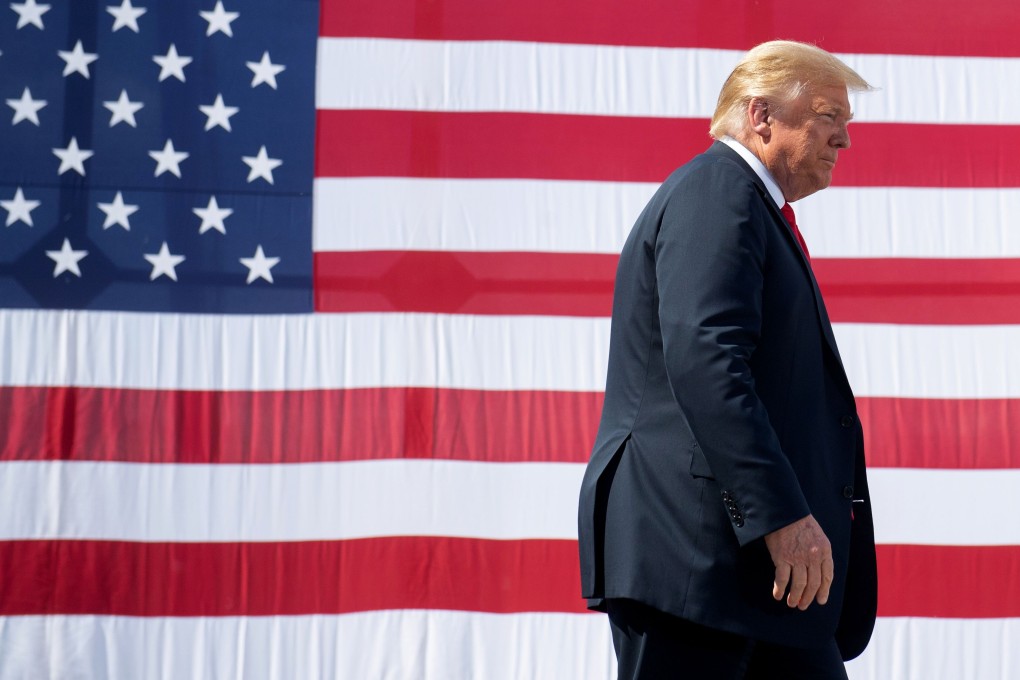 US President Donald Trump attends an event in Marinette, Wisconsin, on Thursday. Photo: AFP